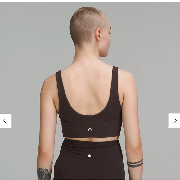 Reversible Lululemon Align Bra Black/French Press - Picture 3 of 8